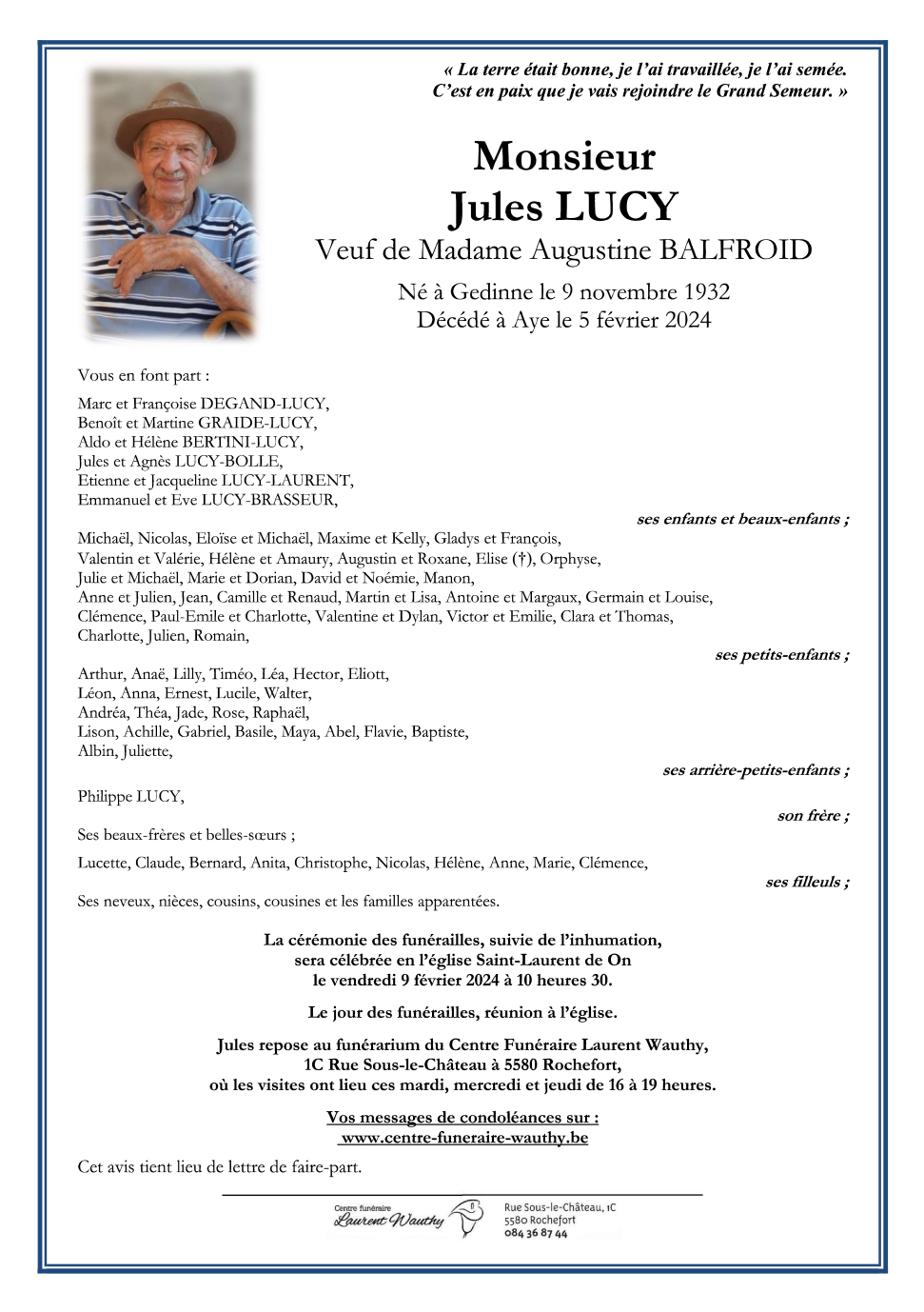 Image Annonce nécrologique
