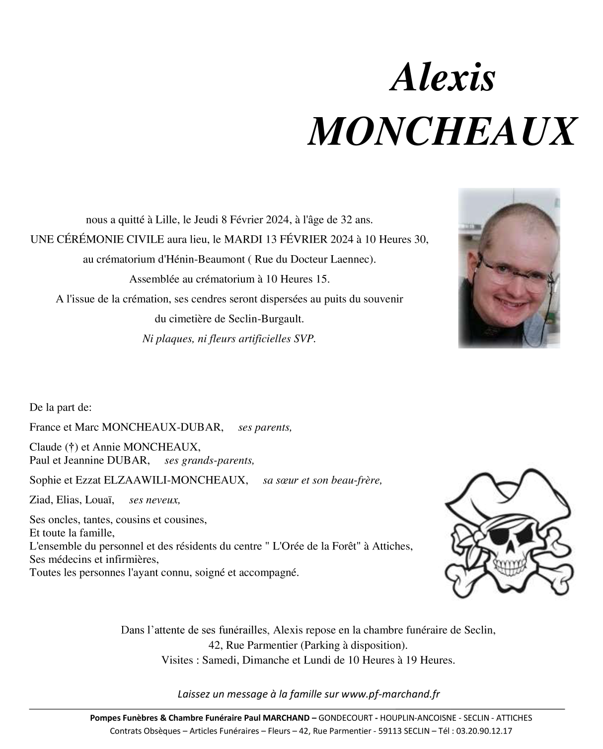 Image Pour voir le faire-part d' Alexis Cliquez-ici