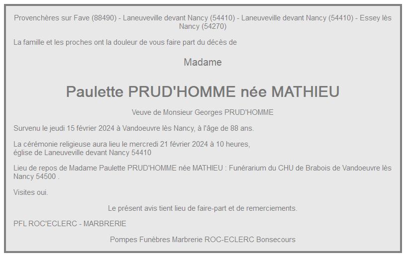 Image Annonce nécrologique