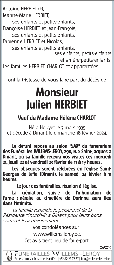 Image Annonce nécrologique