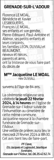 Image Annonce nécrologique