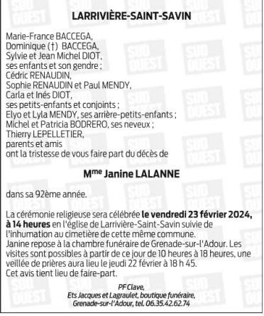 Image Annonce nécrologique