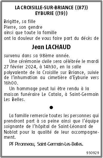 Image Annonce nécrologique