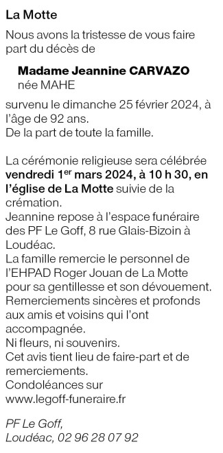 Image Annonce nécrologique