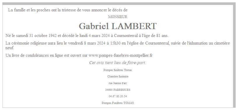 Image Annonce nécrologique