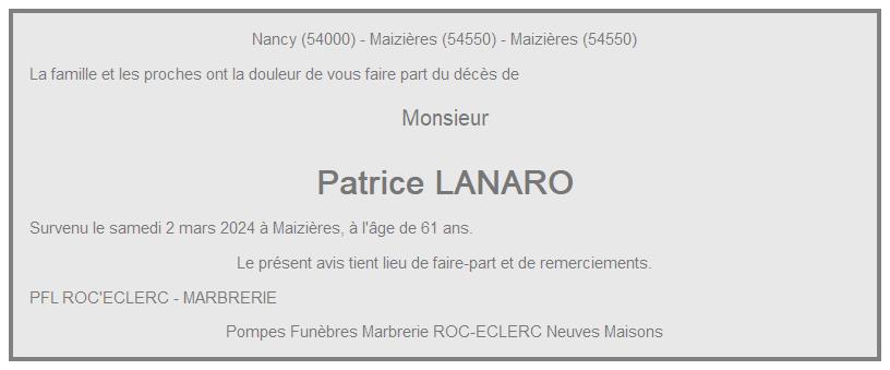 Image Annonce nécrologique