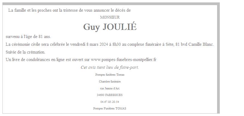 Image Annonce nécrologique