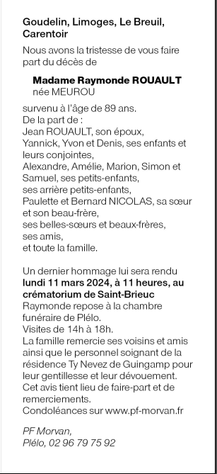 Image Annonce nécrologique