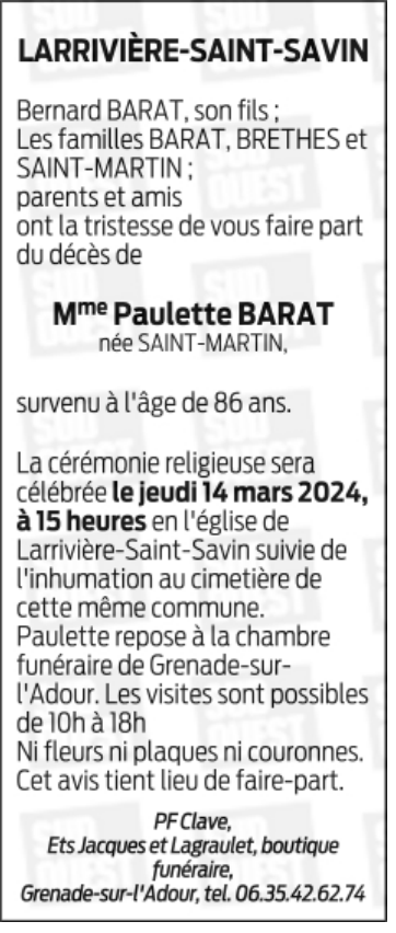 Image Annonce nécrologique