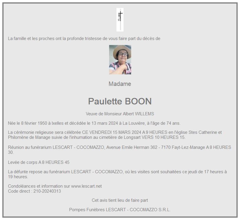 Image Annonce nécrologique