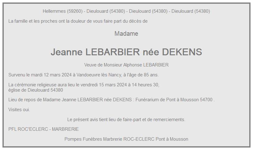 Image Annonce nécrologique