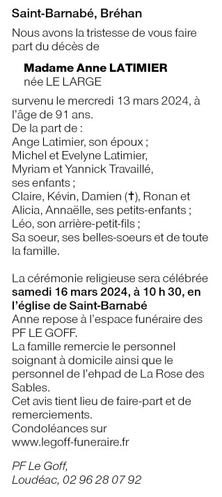 Image Annonce nécrologique