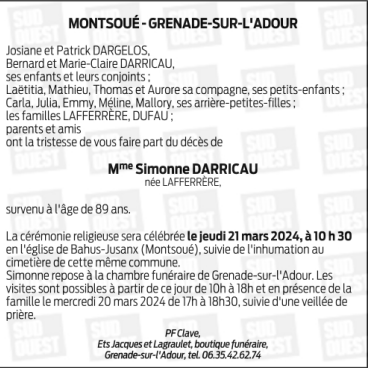 Image Annonce nécrologique