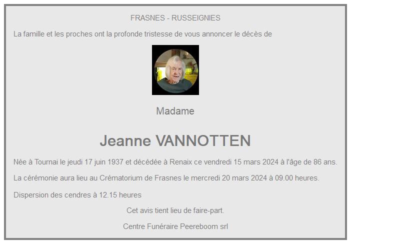 Image Annonce nécrologique