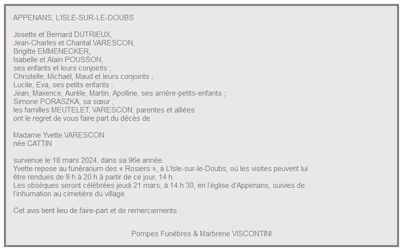 Image Annonce nécrologique