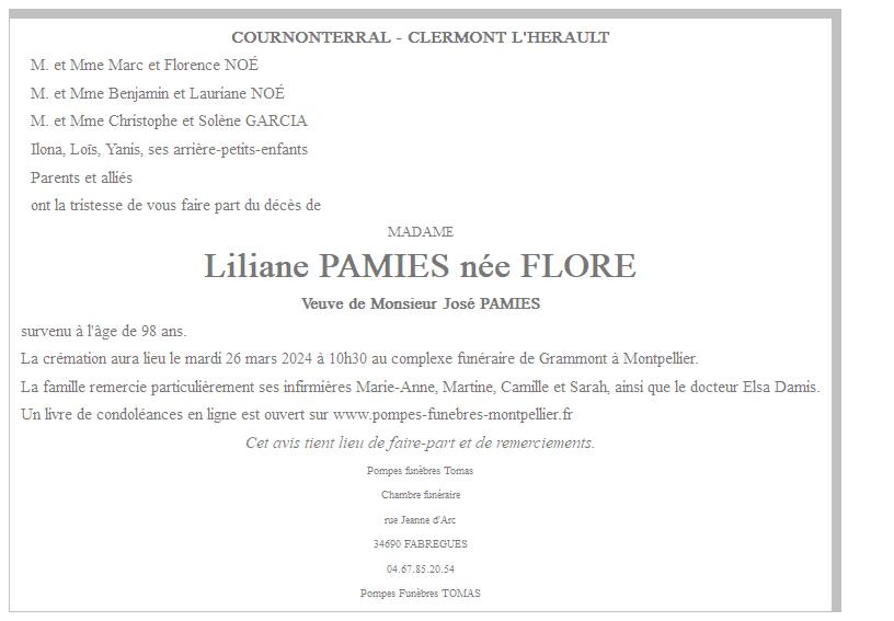 Image Annonce nécrologique