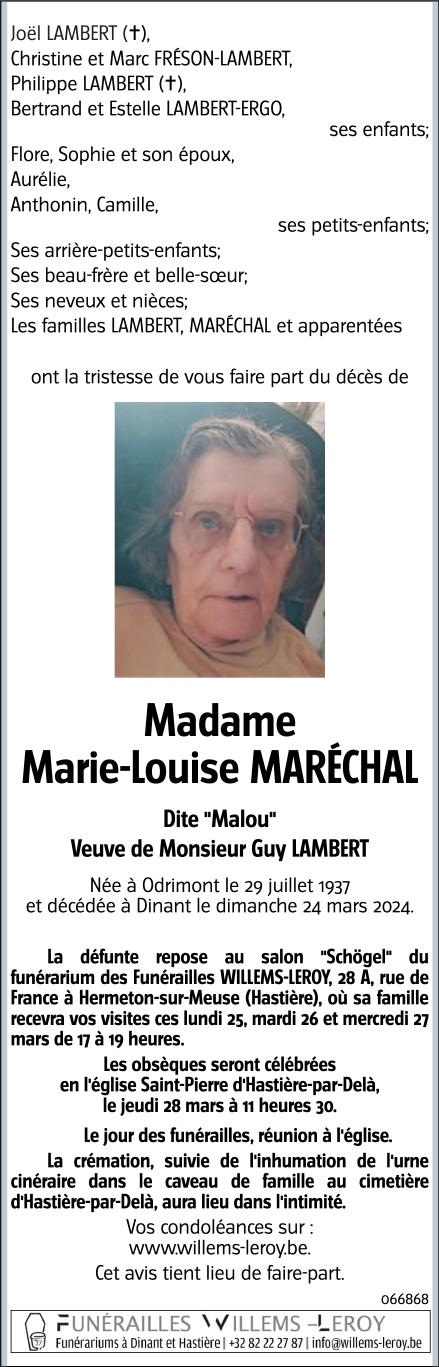 Image Annonce nécrologique