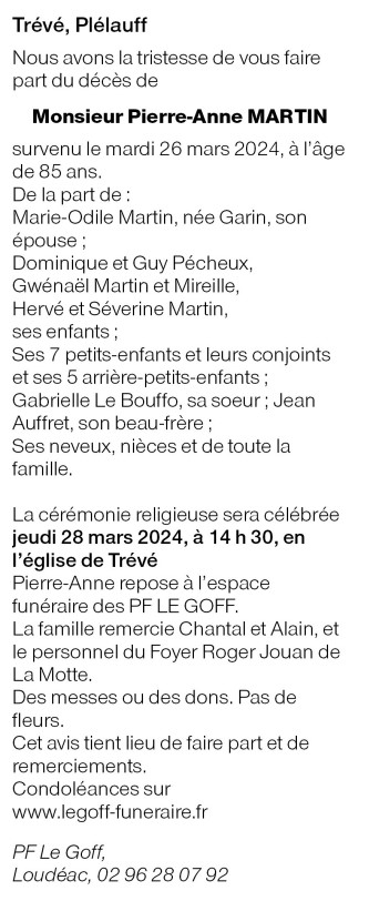 Image Annonce nécrologique