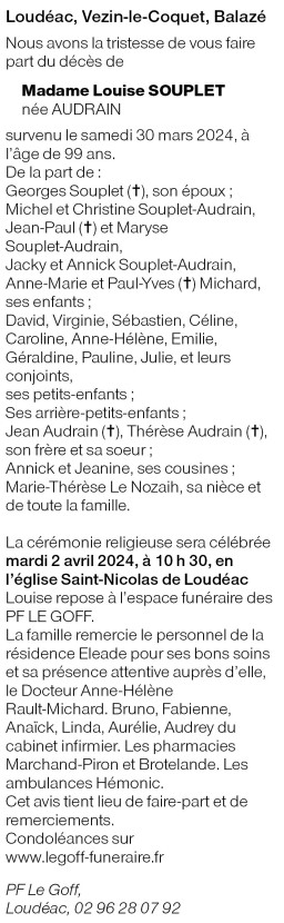 Image Annonce nécrologique