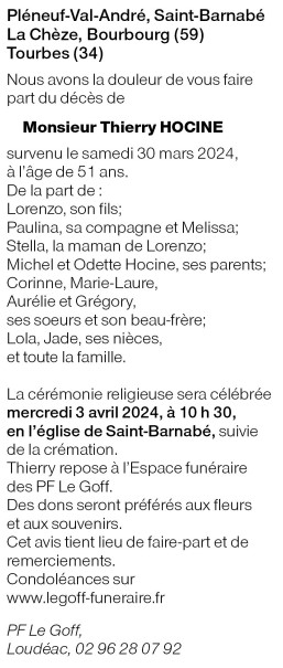 Image Annonce nécrologique