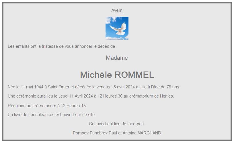 Image Pour voir le faire-part de Michèle CLIQUEZ ICI 