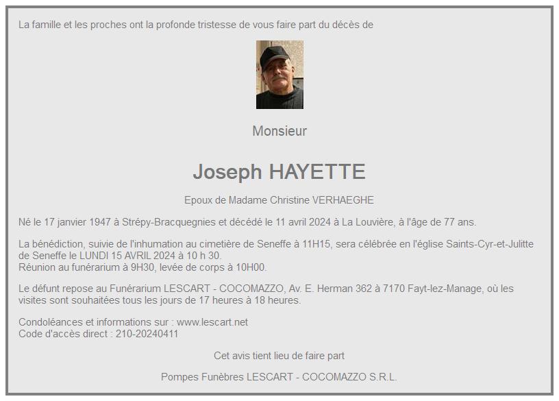 Image Annonce nécrologique