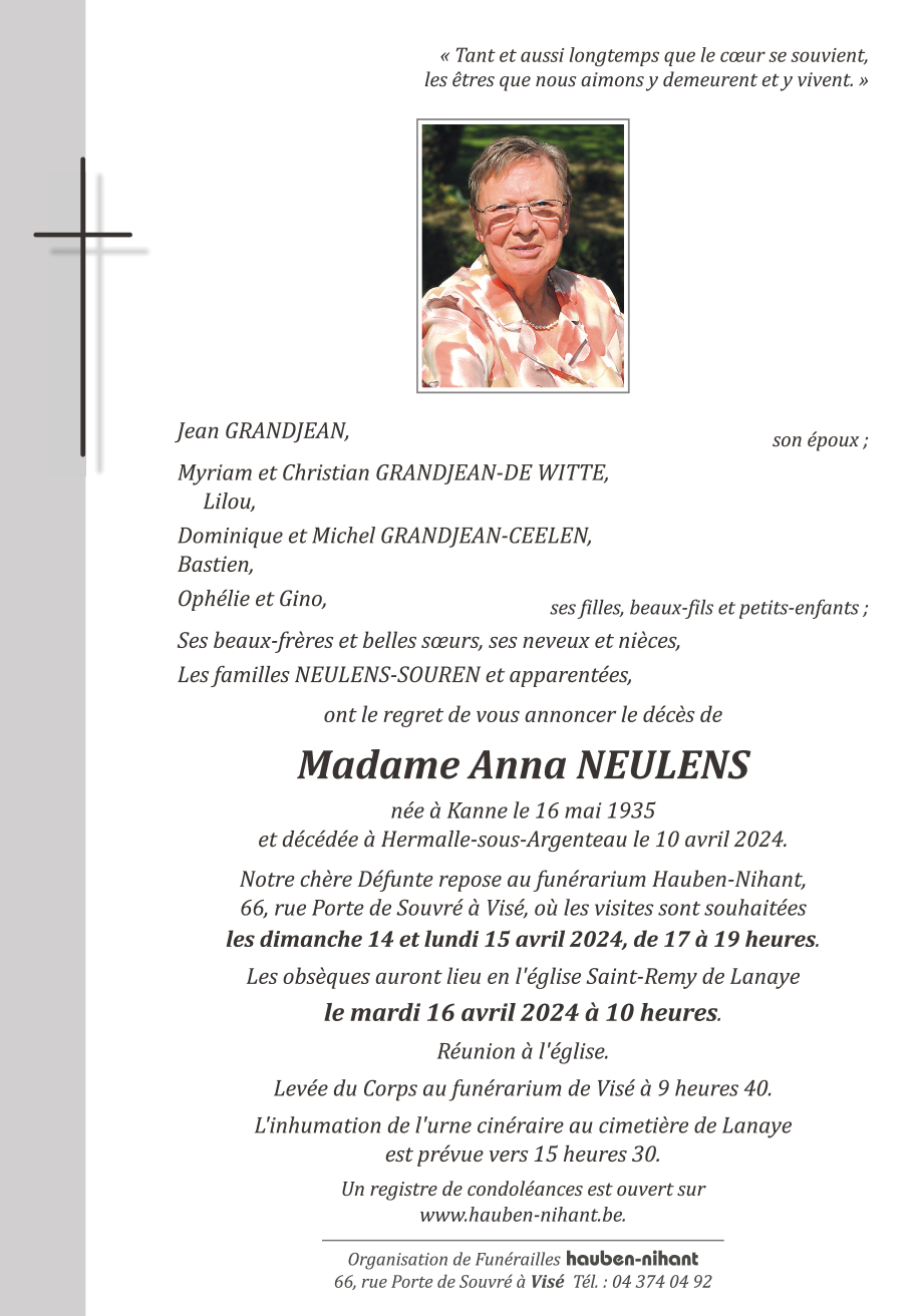 Image Annonce nécrologique