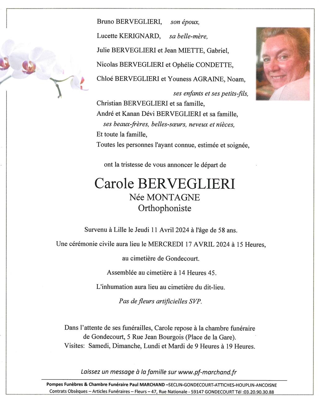 Image Pour voir le faire-part de Carole CLIQUEZ ICI 