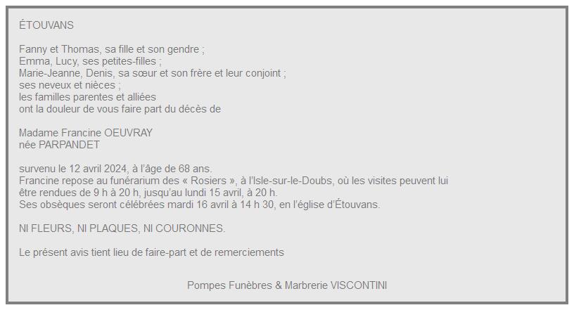 Image Annonce nécrologique