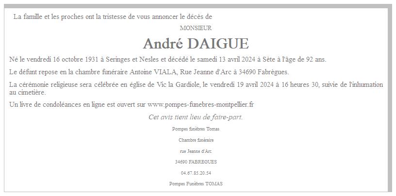 Image Annonce nécrologique