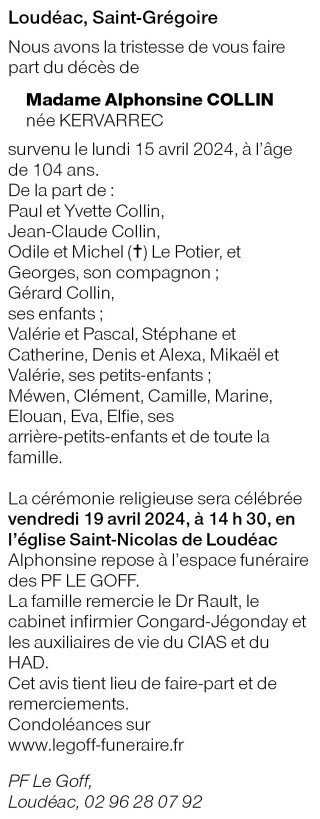 Image Annonce nécrologique