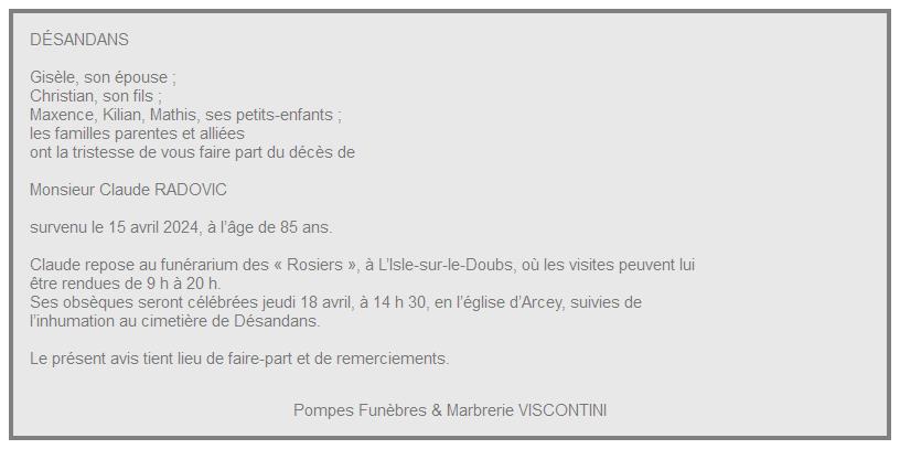Image Annonce nécrologique