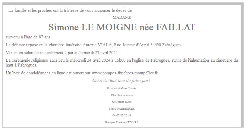 Image Annonce nécrologique