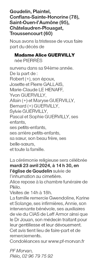 Image Annonce nécrologique