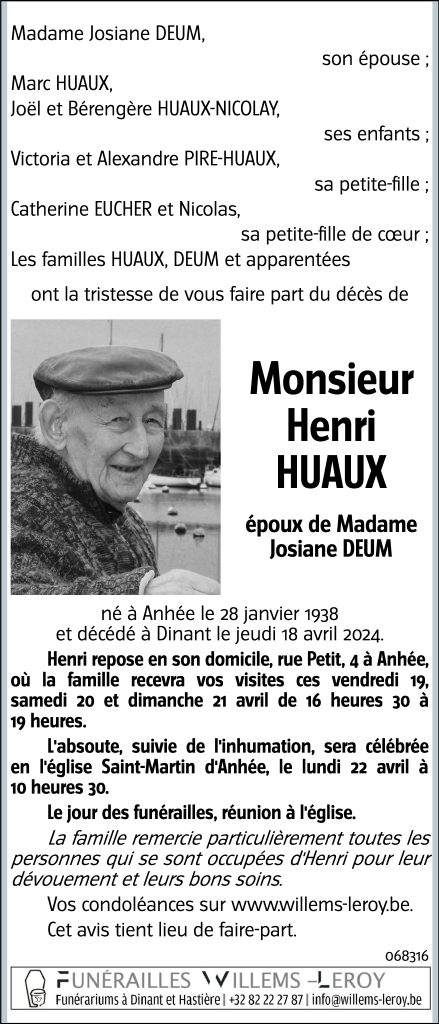 Image Annonce nécrologique