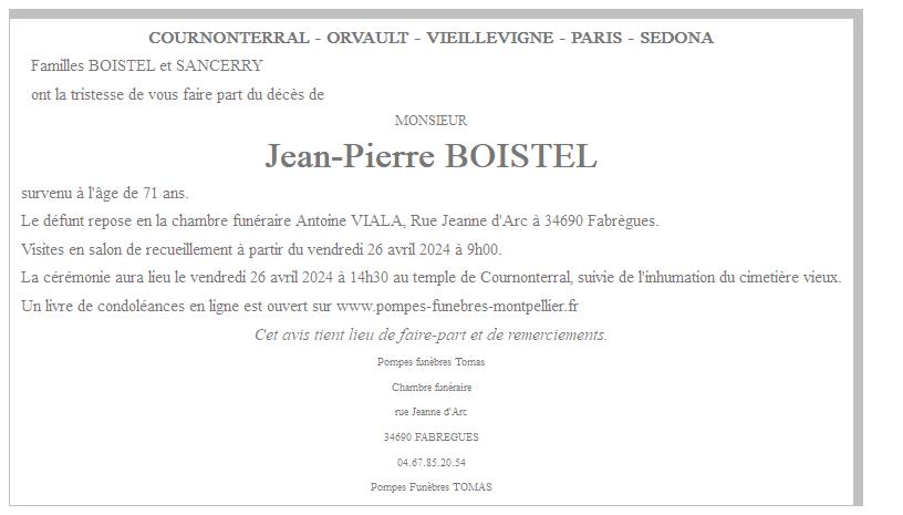 Image Annonce nécrologique