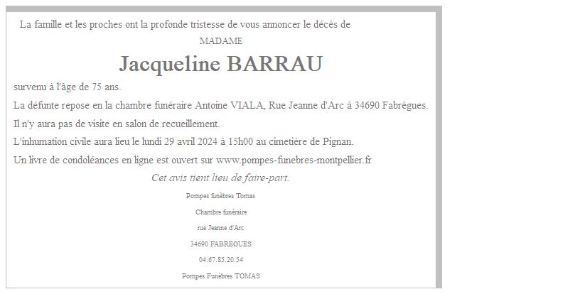 Image Annonce nécrologique