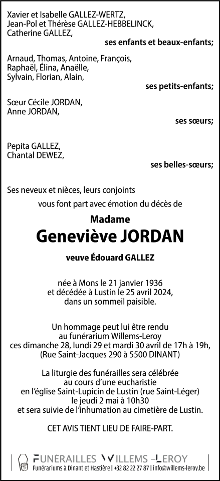 Image Annonce nécrologique