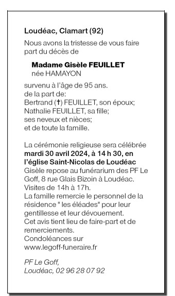 Image Annonce nécrologique