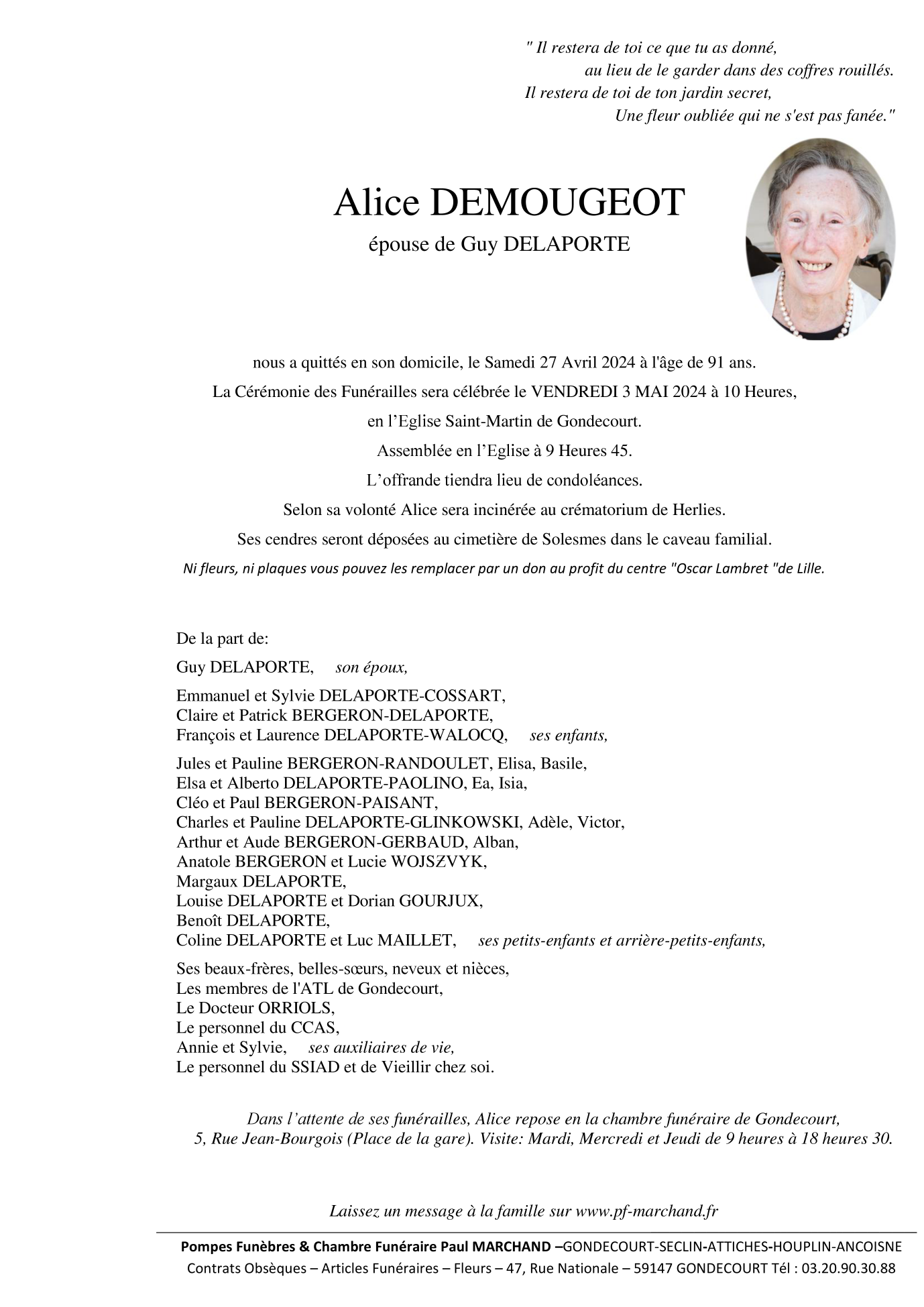 Image Pour voir le faire-part d'Alice CLIQUEZ-ICI