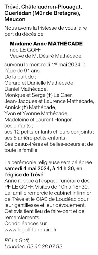 Image Annonce nécrologique