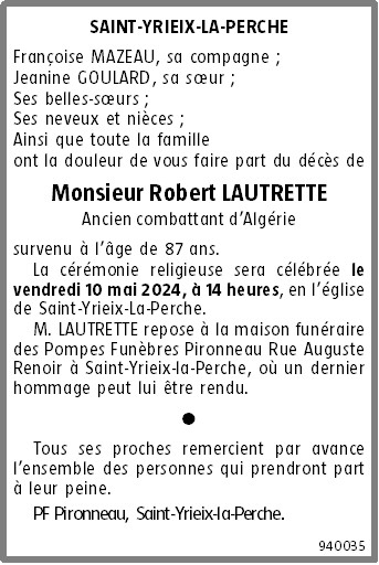 Image Annonce nécrologique