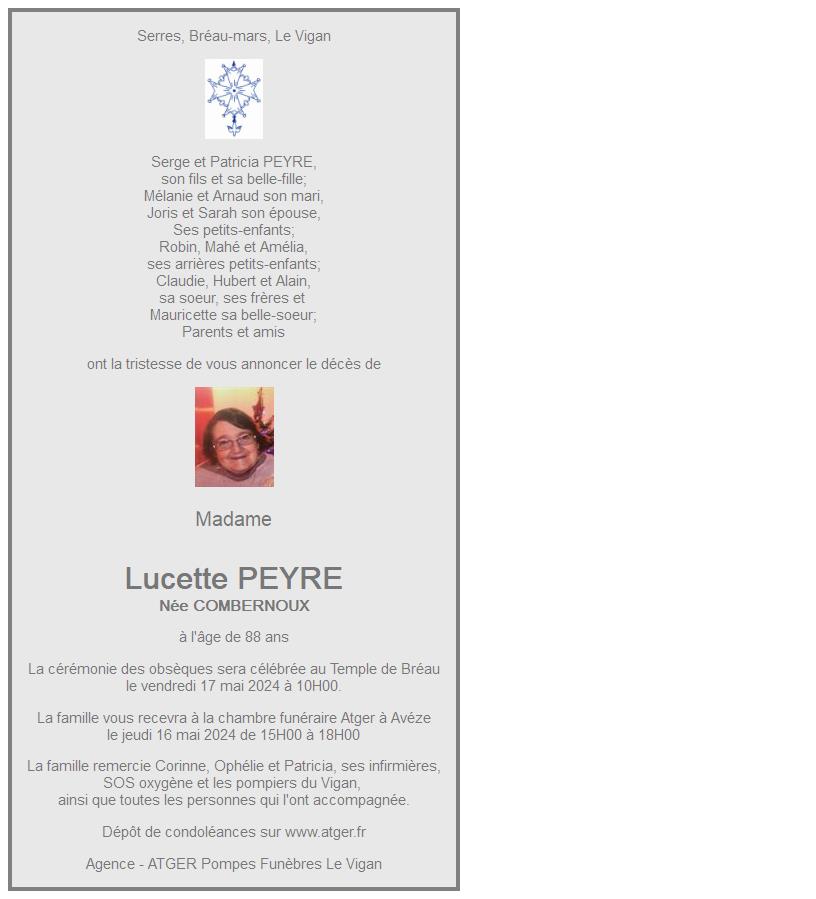 Image Annonce nécrologique