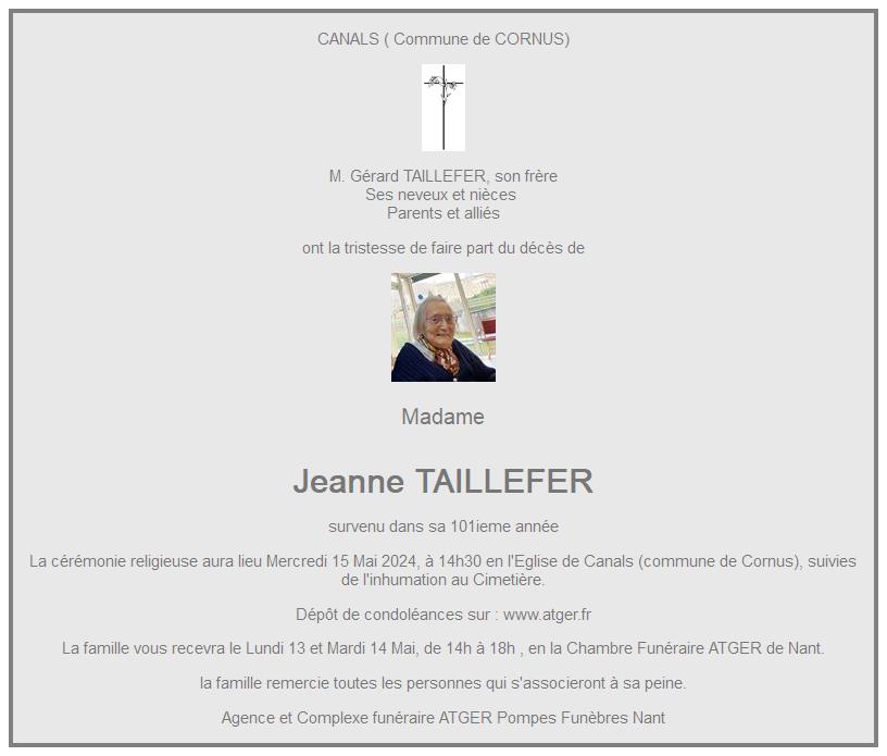 Image Annonce nécrologique