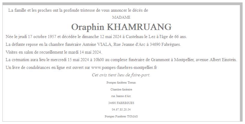 Image Annonce nécrologique