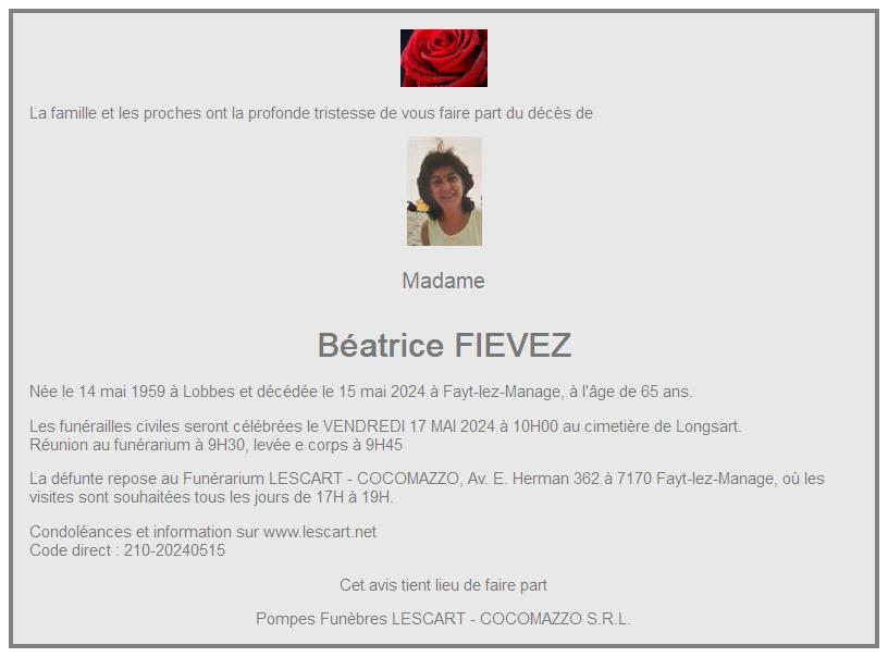 Image Annonce nécrologique