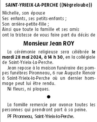 Image Annonce nécrologique