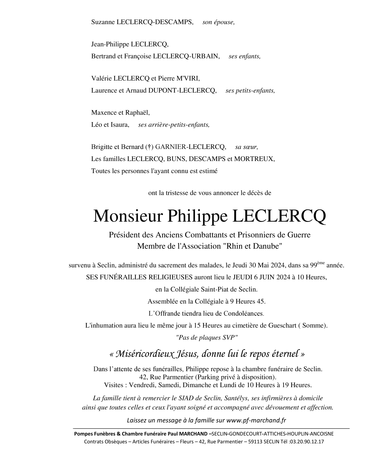 Image Pour voir le faire-part de Philippe Cliquez-ici