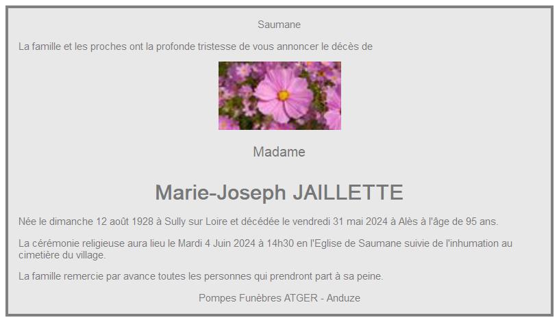 Image Annonce nécrologique