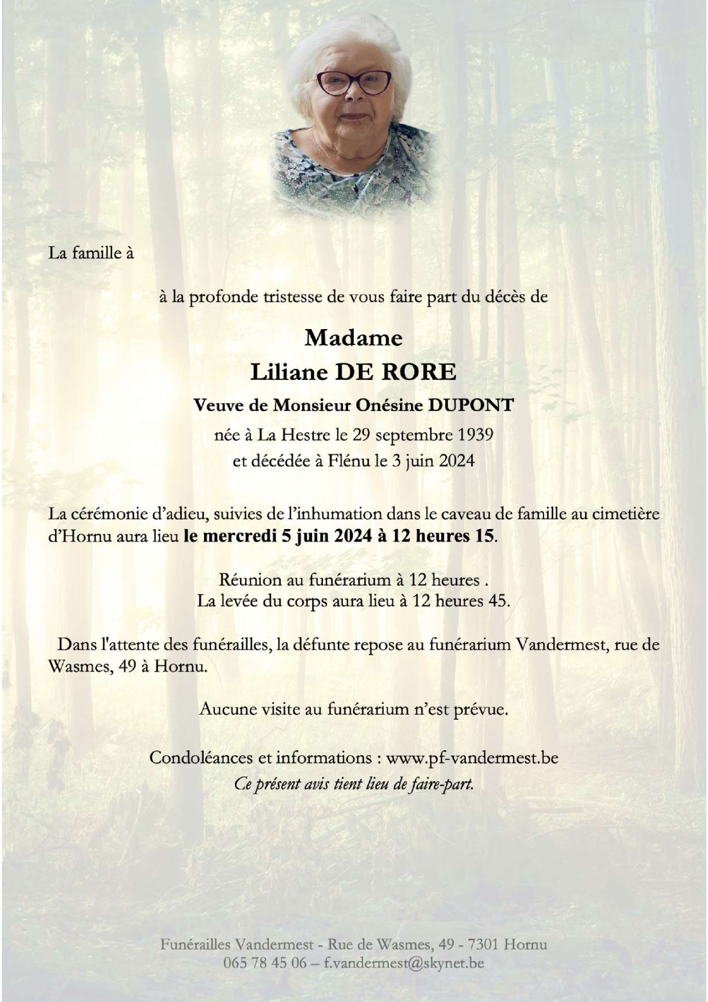Image Annonce nécrologique
